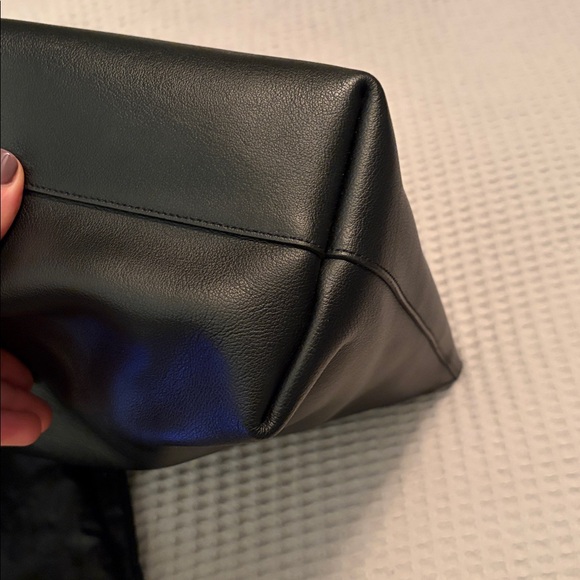 Yves Saint Laurent Black Leather Tote - Picture 10 of 14